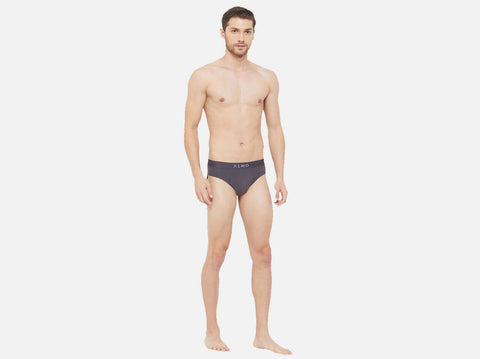 Better Cotton Solid Brief (Pack Of 2)