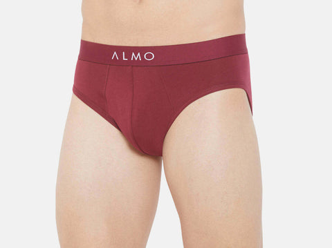 Better Cotton Solid Brief (Pack of 3)