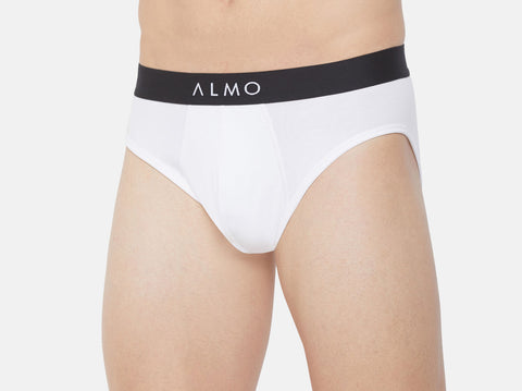 Better Cotton Solid Brief (Pack Of 2)