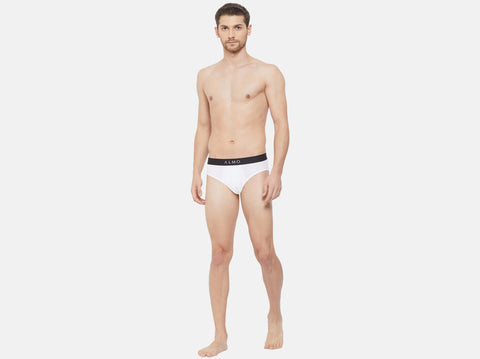 Better Cotton Solid Brief (Pack Of 2)