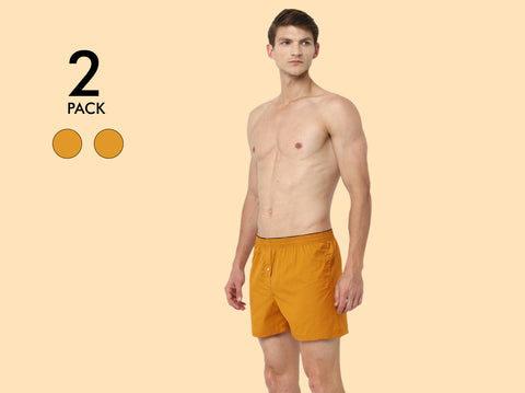 Easy 24X7 Cotton Inner Boxers (Pack of 2)