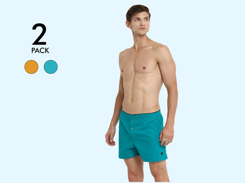 Easy 24X7 Cotton Inner Boxers (Pack of 2)