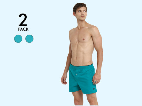 Easy 24X7 Cotton Inner Boxers (Pack of 2)