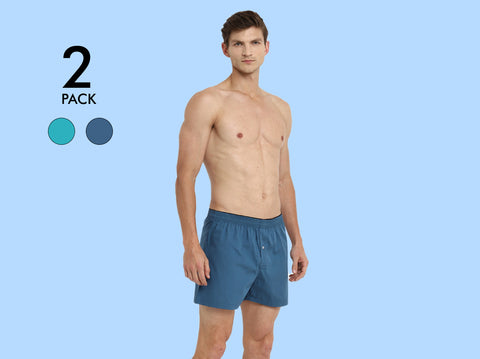 Easy 24X7 Cotton Inner Boxers (Pack of 2)