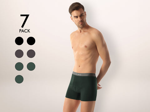 Better Cotton Solid Boxer Brief (Pack of 7)