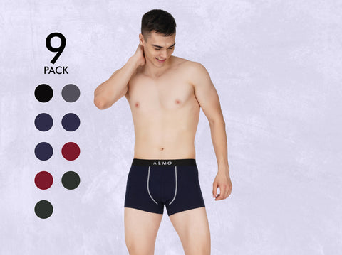 Better Cotton Neo Trunks (Pack of 9)