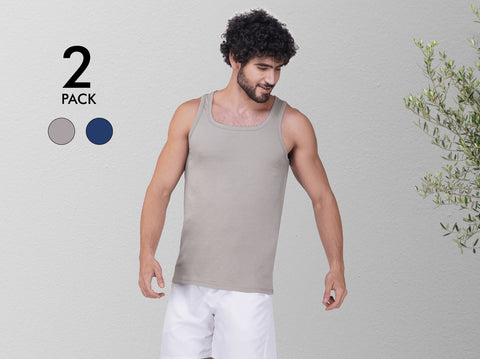 Easy 24X7 Cotton Neo Vest (Pack of 2)