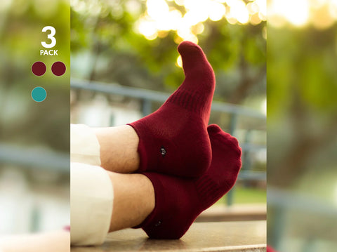 Easy 24X7 Bamboo Ankle Socks (Pack of 3)