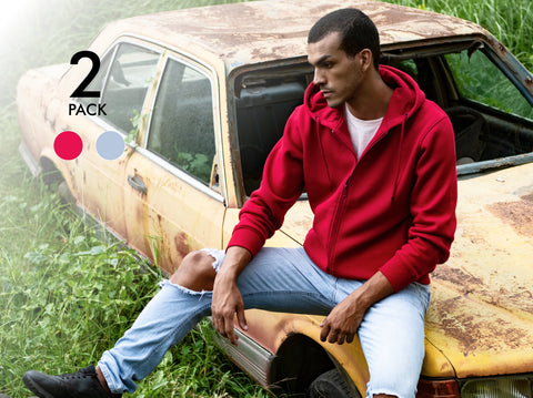 Heatlock Zip Up Hoodies (Pack of 2)