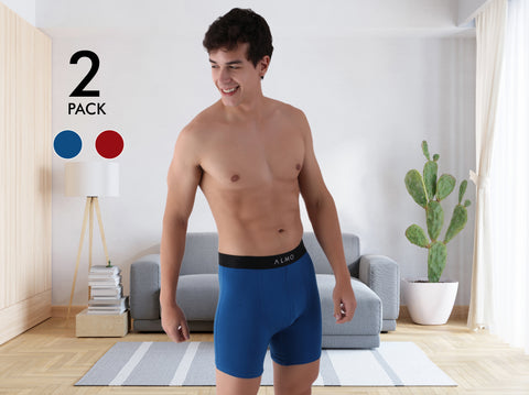 Second Skin MicroModal Solid Boxer Brief (Pack of 2)