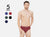 Better Cotton Solid Brief (Pack of 5)