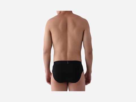 Better Cotton Solid Brief (Pack of 3)