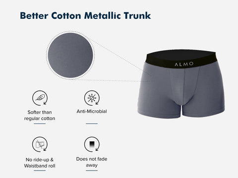 Better Cotton Metallic Trunk (pack of 4)