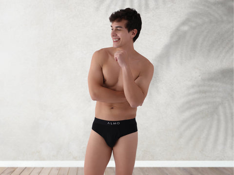 Better Cotton Solid Brief (Pack of 3)
