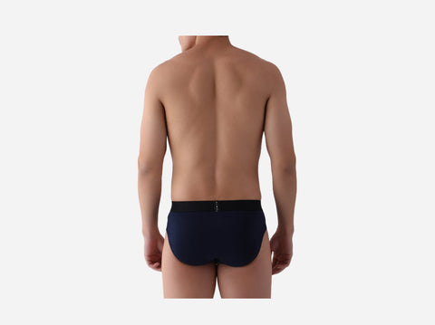 Better Cotton Solid Brief (Pack of 3)