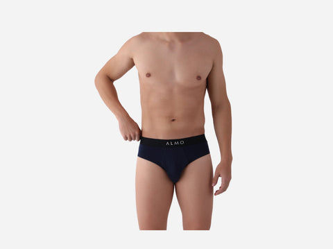 Better Cotton Solid Brief (Pack of 3)