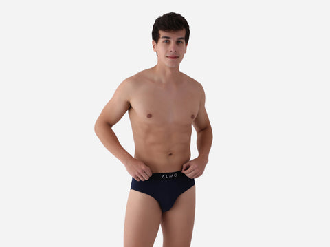 Better Cotton Solid Brief (Pack Of 2)