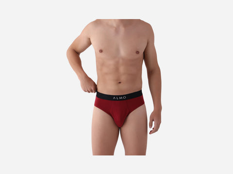 Better Cotton Solid Brief (Pack of 3)