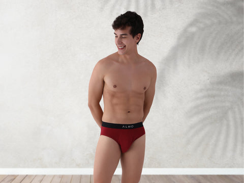 Better Cotton Solid Brief (Pack of 3)