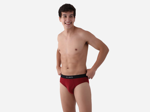 Better Cotton Solid Brief (Pack Of 2)