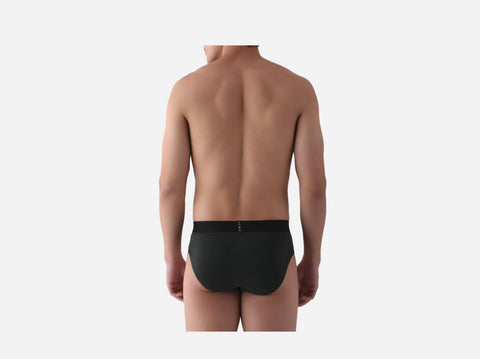 Better Cotton Solid Brief (Pack of 3)