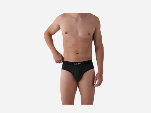 Better Cotton Solid Brief (Pack of 3)