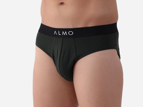 Better Cotton Solid Brief (Pack of 3)