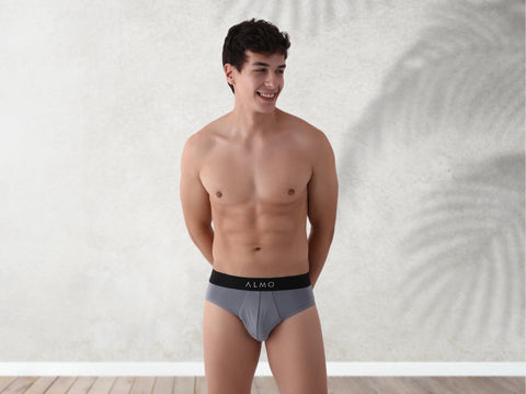 Better Cotton Solid Brief (Pack of 3)