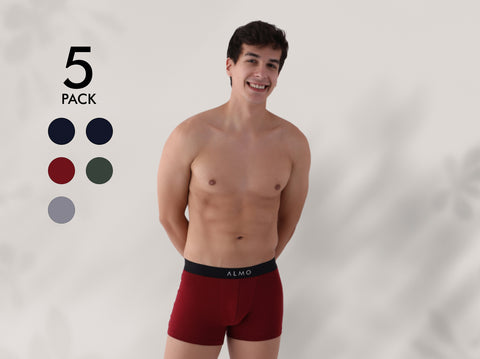Better Cotton Solid Trunk (Pack of 5)