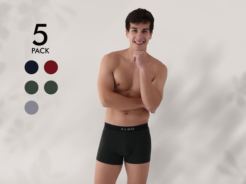 Better Cotton Solid Trunk (Pack of 5)