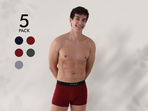 Better Cotton Solid Trunk (Pack of 5)