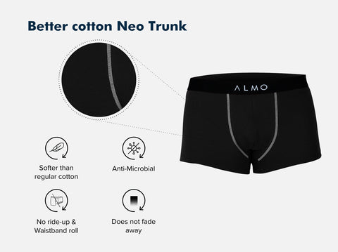 Better Cotton Neo Trunks (Pack of 9)