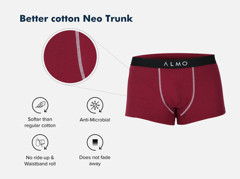 Better Cotton Neo Trunks (Pack of 9)