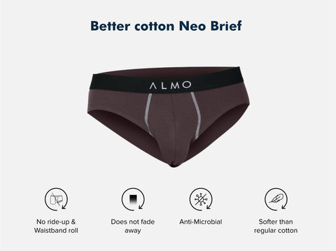 Better Cotton Neo Briefs (Pack of 3)