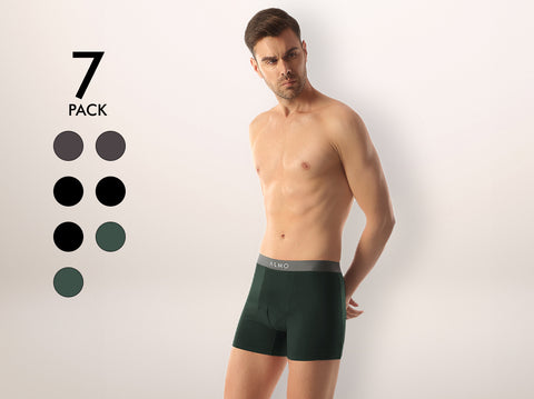 Better Cotton Solid Boxer Brief (Pack of 7)