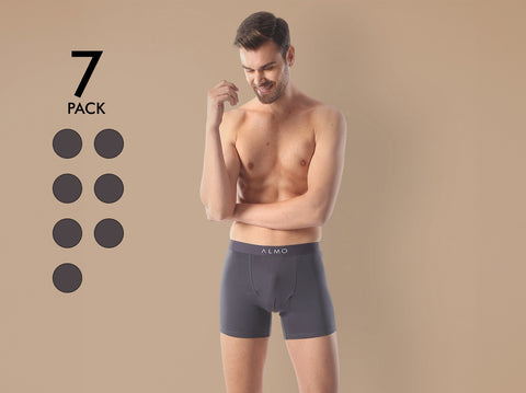 Better Cotton Solid Boxer Brief (Pack of 7)