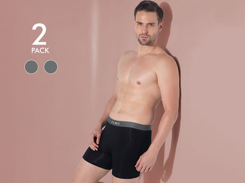 Second Skin MicroModal Solid Boxer Brief (Pack of 2)