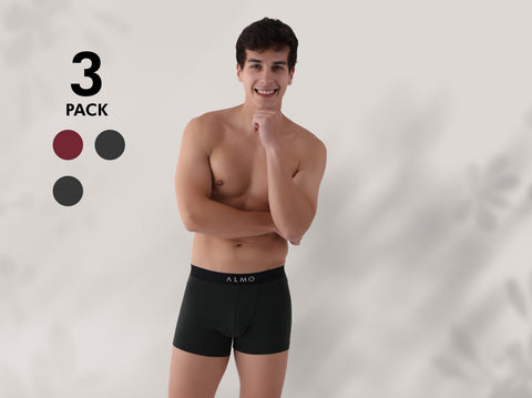 Better Cotton Solid Trunk (Pack of 3)