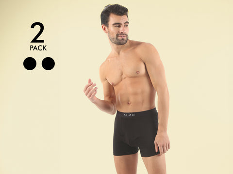 Better Cotton Solid Boxer Brief (Pack Of 2)