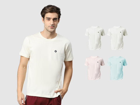 Better Cotton Melange T-Shirts (Pack of 4)