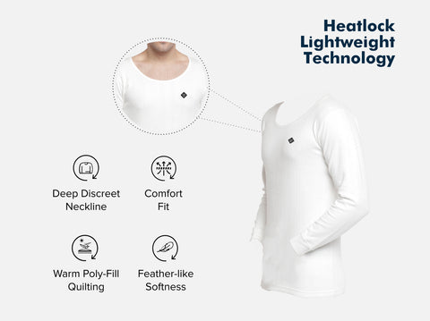 Heatlock Ultra-Thin Thermal Top (Pack of 2)