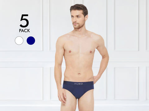 Better Cotton Solid Brief (Pack Of 2)