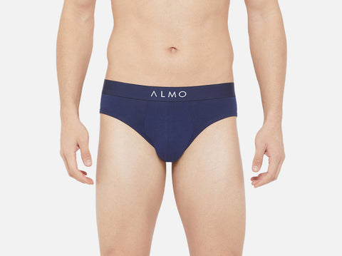 Better Cotton Solid Brief (Pack of 3)