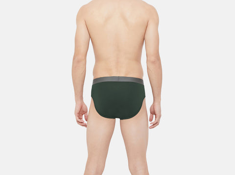 Better Cotton Solid Brief (Pack of 3)