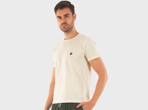 Organic Cotton t-shirt for men. Stylish, comfortable & available in 5 colours. Get the men's t-shirt combo of 3 & Almo-date your warbrobe. 