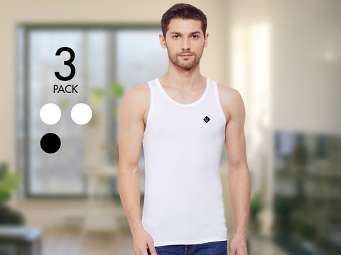 Dario MicroModal Slim Fit Vest (Pack of 3) - Almo