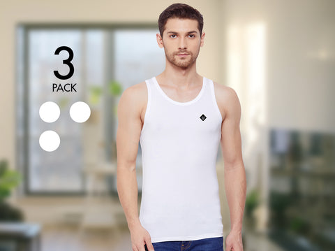 Dario MicroModal Slim Fit Vest (Pack of 3) - Almo