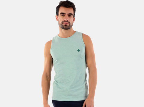 Organic Cotton vest for men. Stylish, comfortable & available in 5 colours. Get the men's vest & Almo-date your warbrobe. 