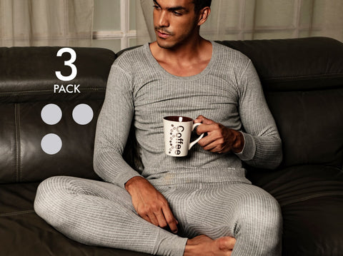 Heatlock Ultra-Thin Thermal Top (Pack of 3)