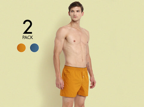 Easy 24X7 Cotton Inner Boxers (Pack of 2)